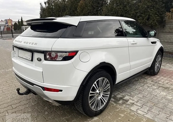 Land Rover Range Rover Evoque cena 63900 przebieg: 139674, rok produkcji 2012 z Działdowo małe 29